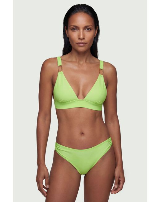 Karen Millen Green Trim Detail Bikini Bottoms