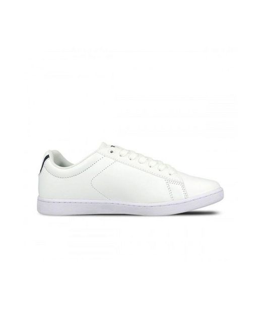 Lacoste Carnaby Evo Bl 1 Spw White Trainers Leather
