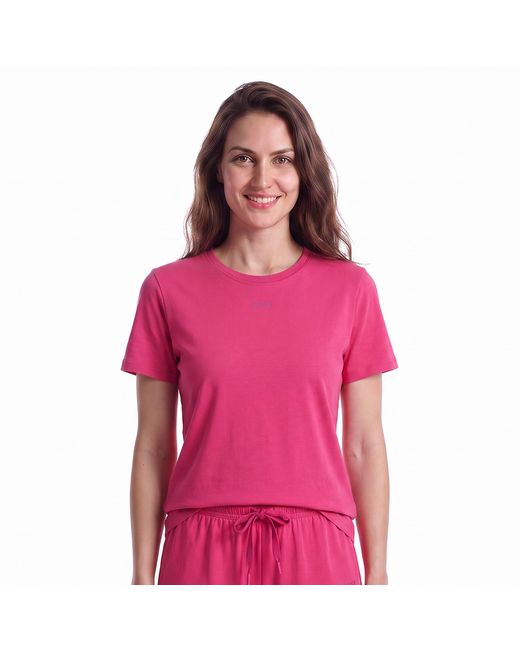 Boss Pink Short Sleeve Cotton Pyjama T-Shirt 50510322