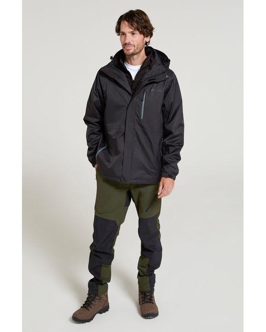 Mountain Warehouse Black 'Bracken' 3 for men