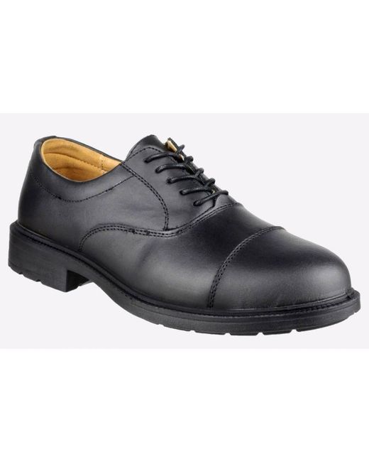 Amblers Safety Black Fs43 Work Shoes for men