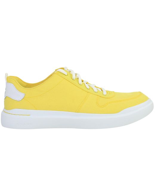 Cole Haan Yellow Grandpro Rally Ca Trainers