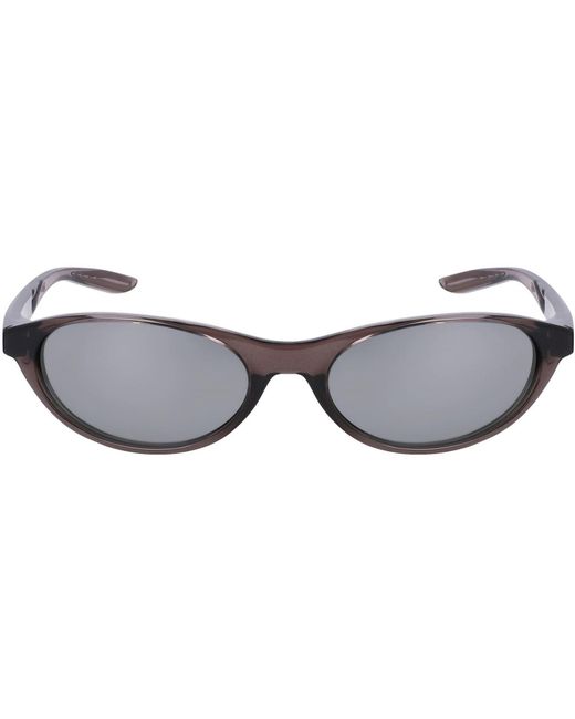 Nike Gray Accessories Oval Sunglasses for men
