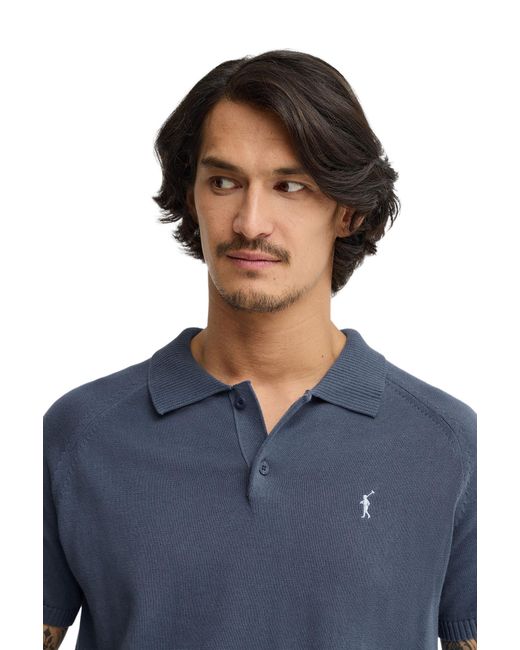 POLO CLUB Blue Short Sleeve Neck Sweater Pullover17 for men