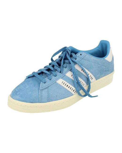 Adidas Blue Originals Campus Human Made S Trainers for men