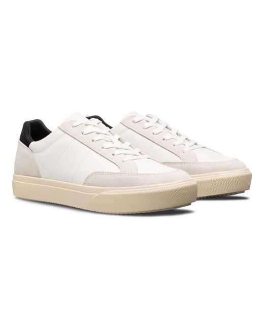 CLAE White Adults Low Top Trainers for men