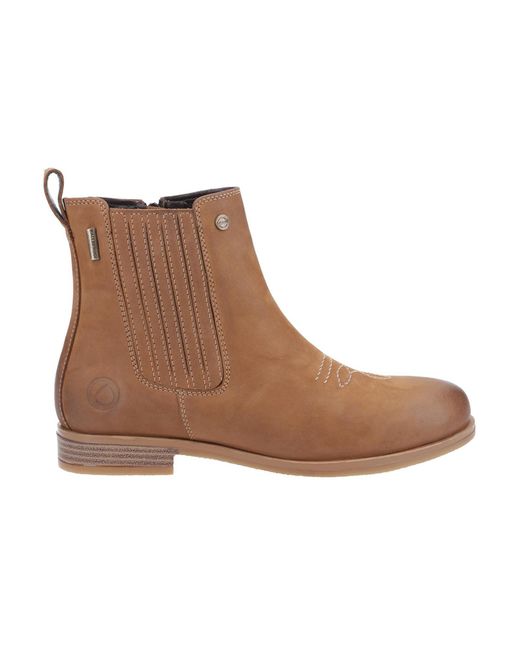 Cotswold Brown Didbrook Ankle Boots