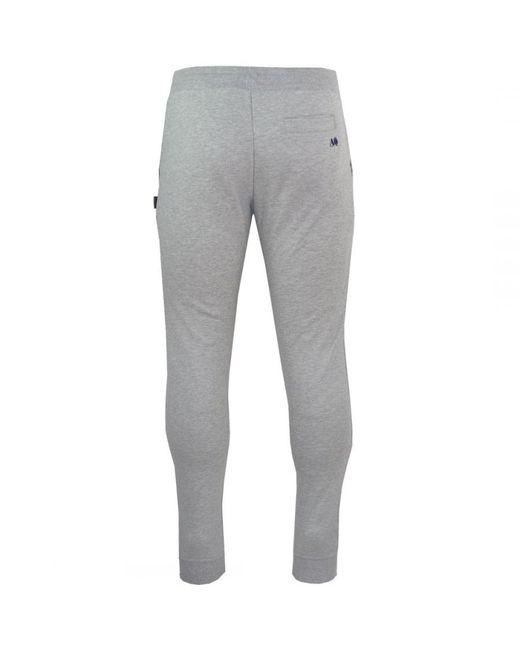 Aquascutum Gray Logo Sweat Pants Material_Cotton for men