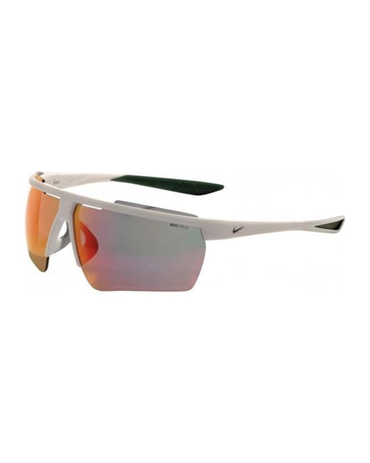 Nike White Cw1287 75 105 Windshield Sunglasses for men