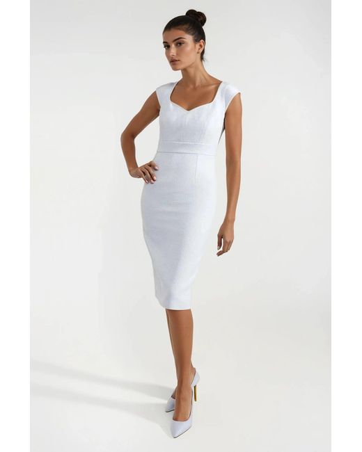 Hobbs White Powder 'Emmaline' Dress