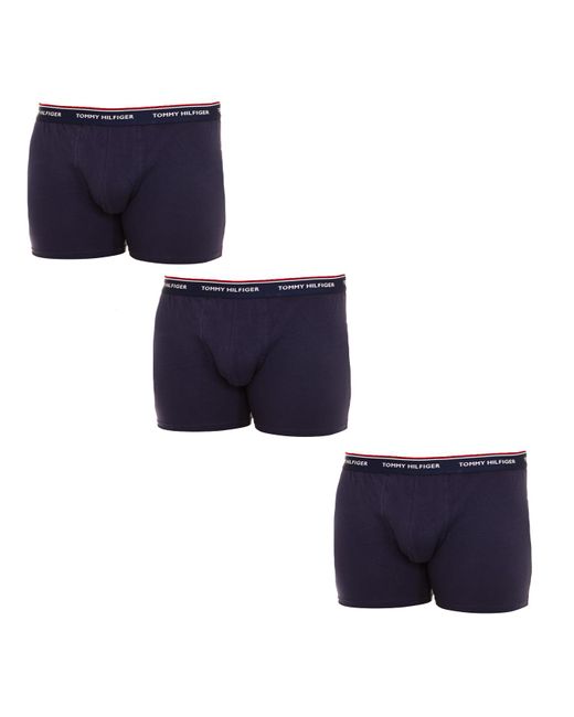 Tommy Hilfiger Blue Pack-3 Breathable Fabric Boxer With Anatomical Front Um0Um00010 for men