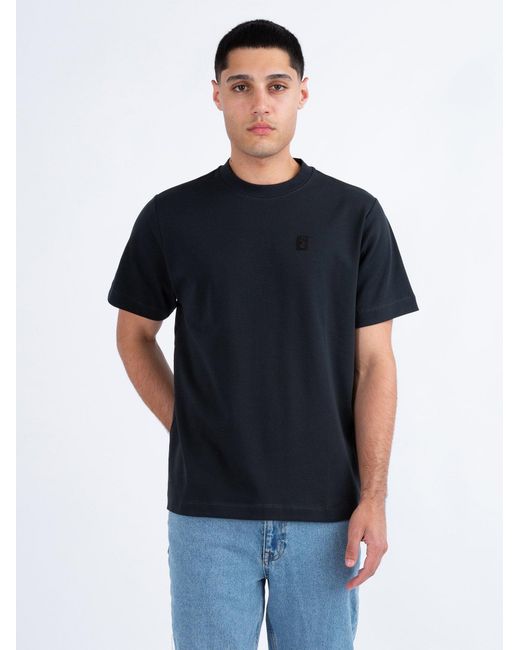 Luke 1977 Blue Luxembourg Relaxed Fit Heavyweight T-Shirt for men