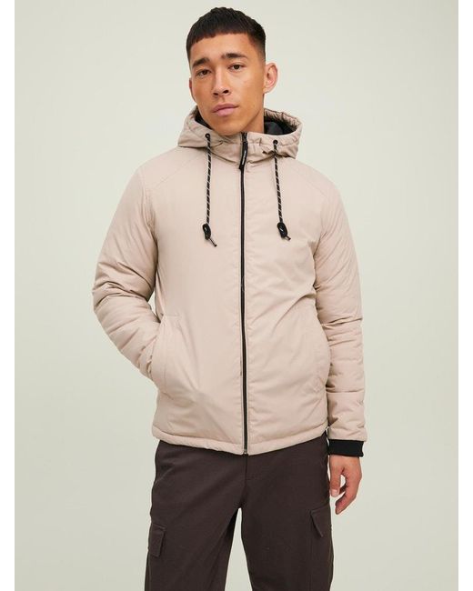 Jack & Jones Natural Jacket Hooded for men