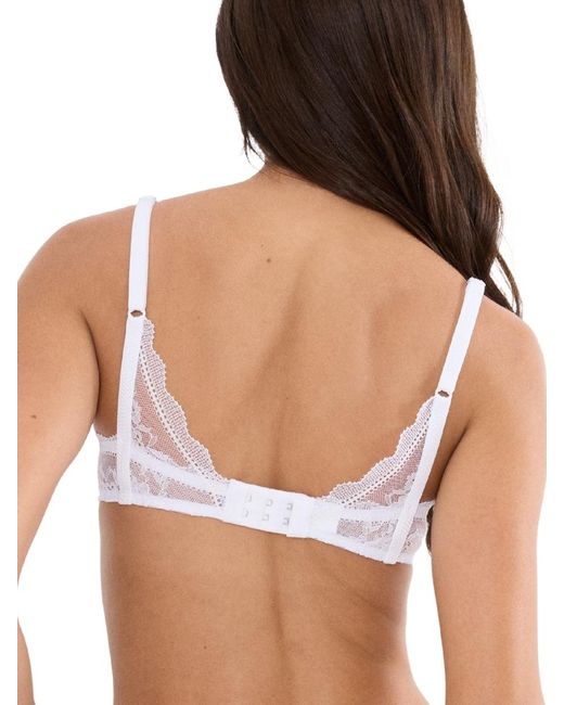 Triumph White Comfort Allure Wh Half Cup Bra