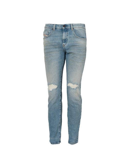 DIESEL Jeans D-strukt Mannen Blauw in het Blue voor heren