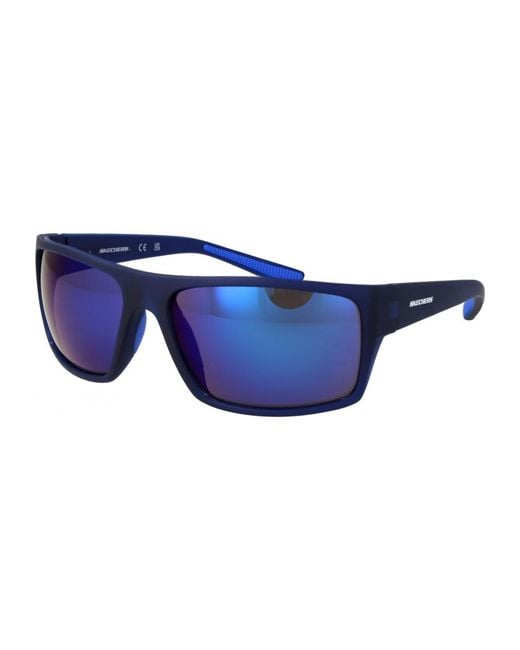Skechers Blue Se6292 6390X 63 90X Sunglasses for men