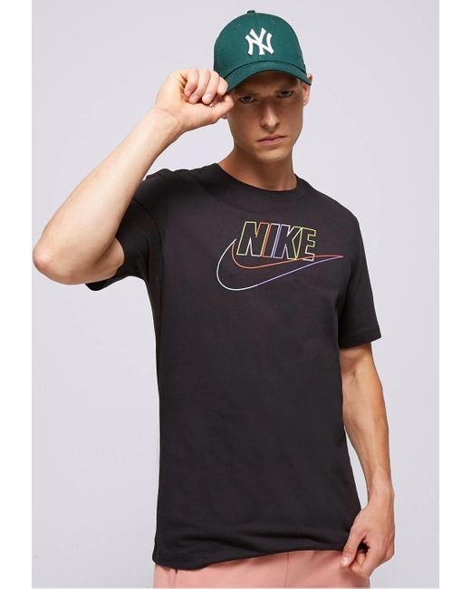 Nike Black M Nsw Club+ Brd Pk Hbr T Shirt for men