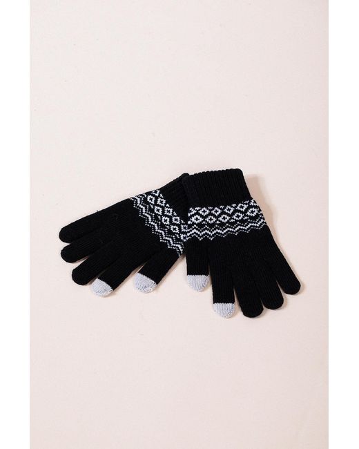 SVNX Black Christmas Gloves