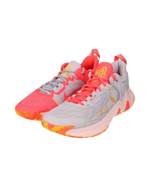 Nike Pink Giannis Immortality 2 Basketball Trainers for men