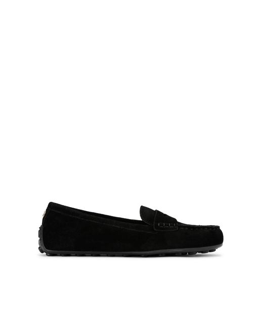 Carvela Kurt Geiger Black Suede Avola Loafers