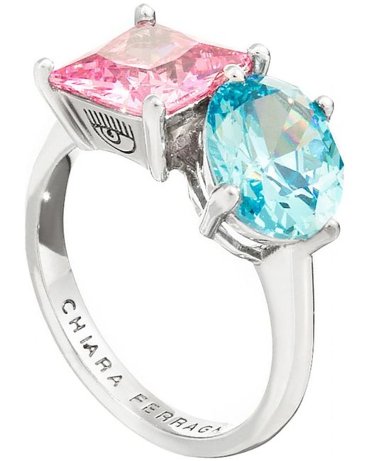 Chiara Ferragni Blue J19Avs07016 Ladies Ring