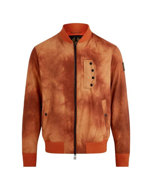 Belstaff Brown Parameter Bomber Jacket for men