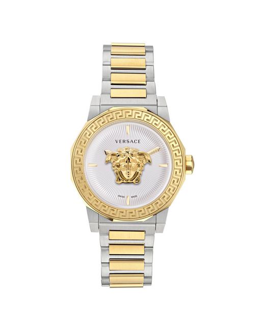 Versace Metallic Medusa Deco Watch Ve7B00423 Stainless Steel (Archived)