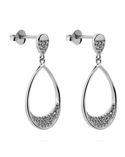 Orphelia Metallic 'Jolina' 925 Sterling Drop Earrings