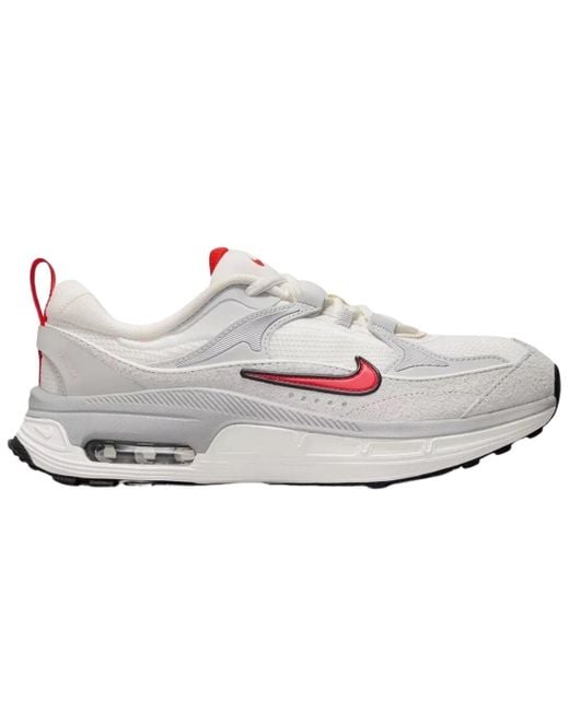 Nike White Air Max Bliss Trainers Textile