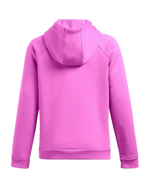 Under Armour Pink Ua Fleece Hoodie Hoody