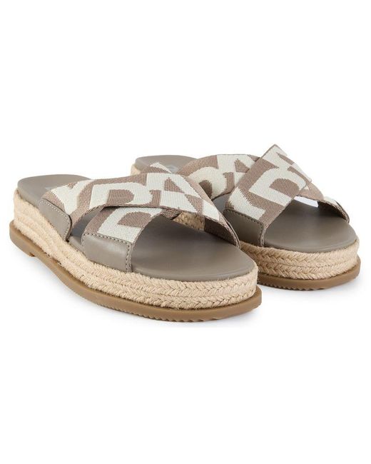 DKNY Brown Binna Sandals