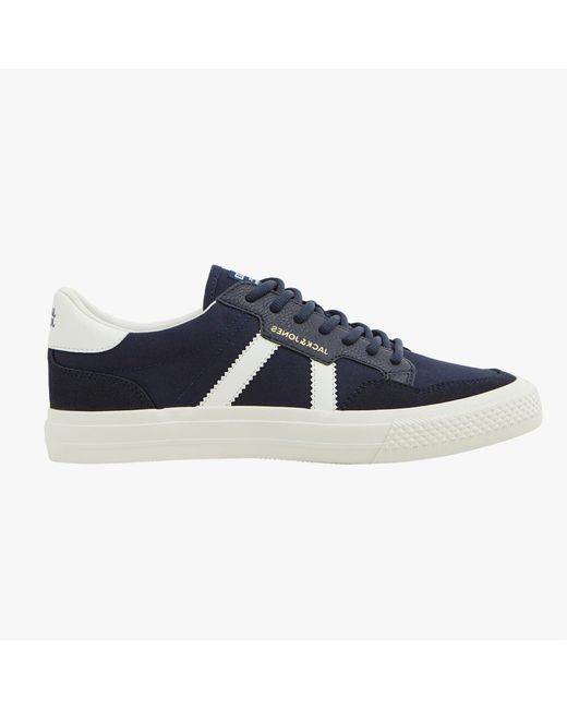Jack & Jones Blue Morden Canvas Casual Blazer for men