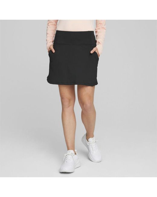 PUMA Black Pwrmesh Golf Skirt
