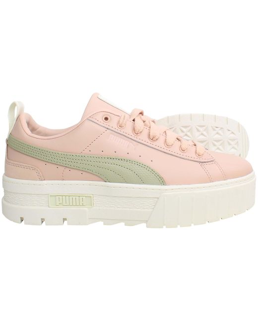 PUMA Pink Mayze Luxe Trainers