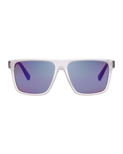 Superdry Purple Rectangle Matte Crystal Oil Slick Sds-5046 for men