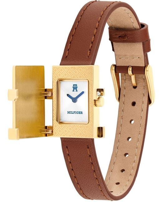 Tommy Hilfiger Yellow Th85 Watch 1782822 Leather