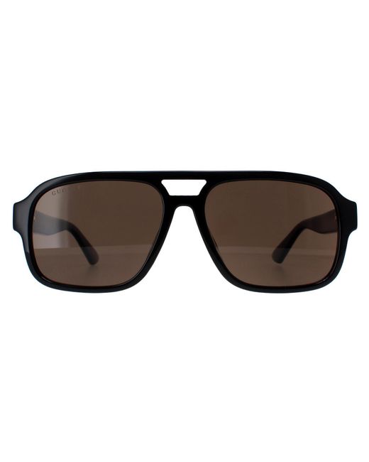 Gucci Aviator Herren Braun Polarisiert Gg1342S in Brown für Herren