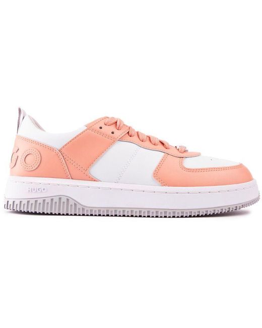 HUGO Pink Kilian Tenn Trainers