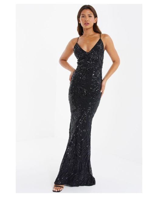 Quiz long dresses uk sale