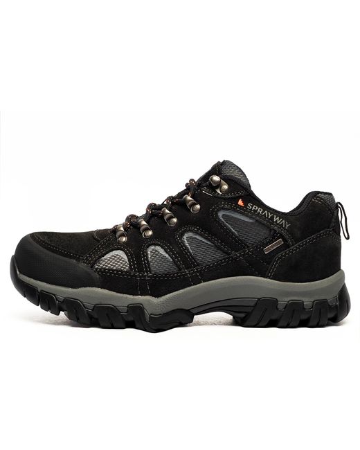 Sprayway Black Mull Low Waterproof Hiking Shoes for men