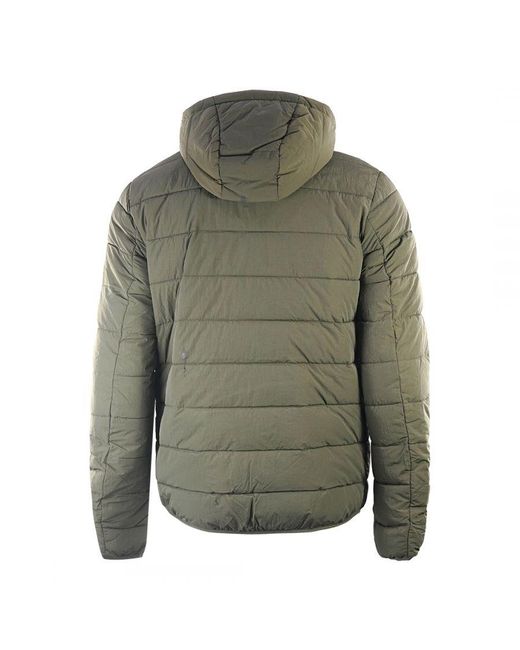 Lyle & Scott Green Lightweight Puffer Jacket for men