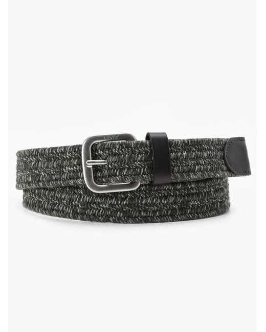 Levi's Black Levi's Night Stretch Woven Belt for men