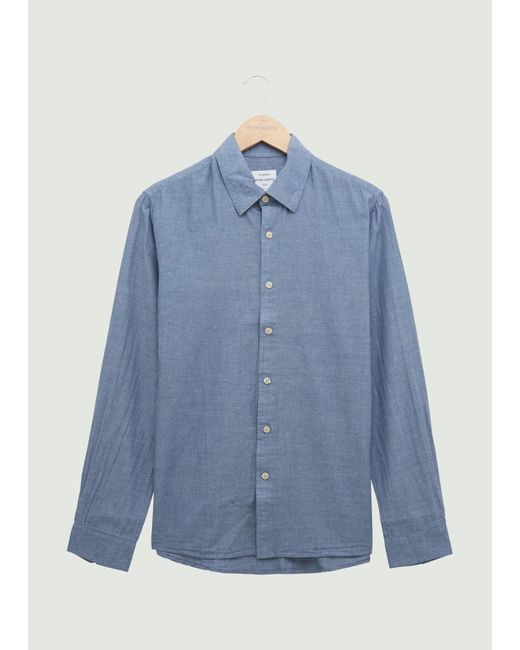 Peter Werth Blue Harlan Ls Shirt for men