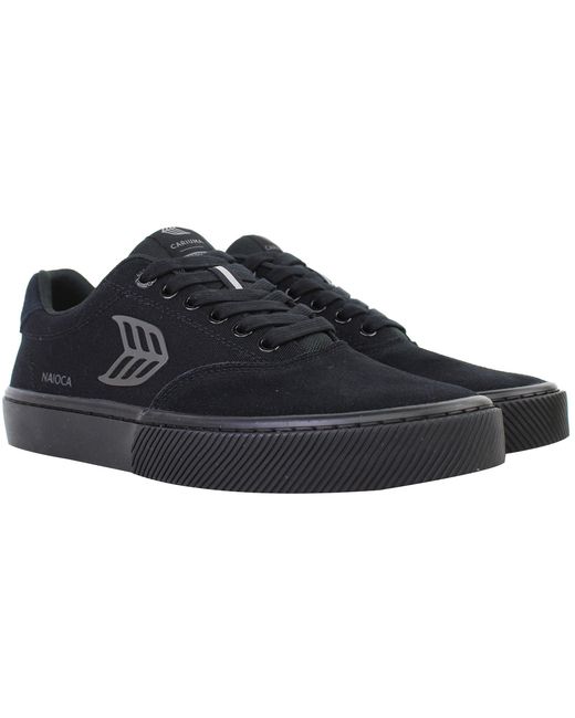 CARIUMA Black Naioca Pro Plimsolls