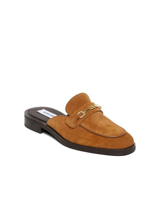 Steve Madden Brown Suede Nada 935 Mules