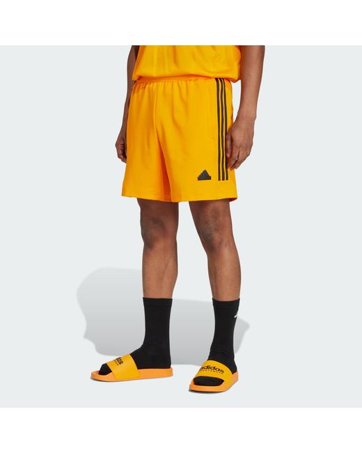 Adidas Yellow House Of Tiro Nations Pack Shorts for men