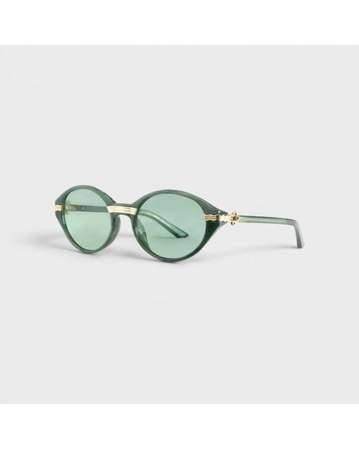 Casablanca Green Cannes Sunglasses