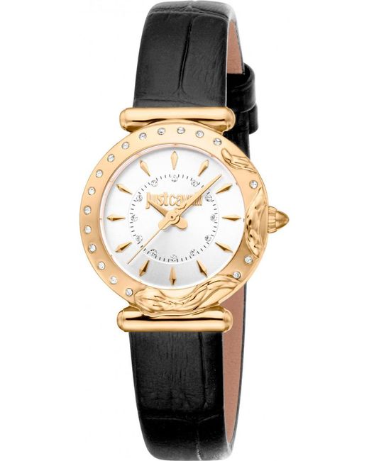 Just Cavalli Metallic Jc1L363L0025 Ladies Animalier Stella Snake Watch