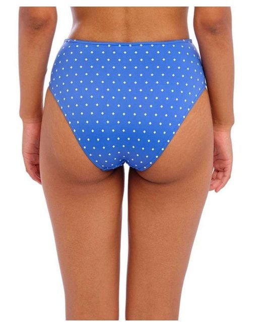 Freya Blue Jewel Cove High Waist Bikini Brief