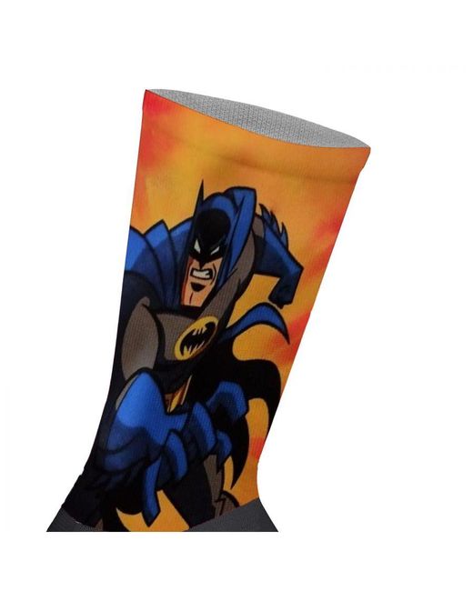 Jenes Socks Blue Elastic Printed Long